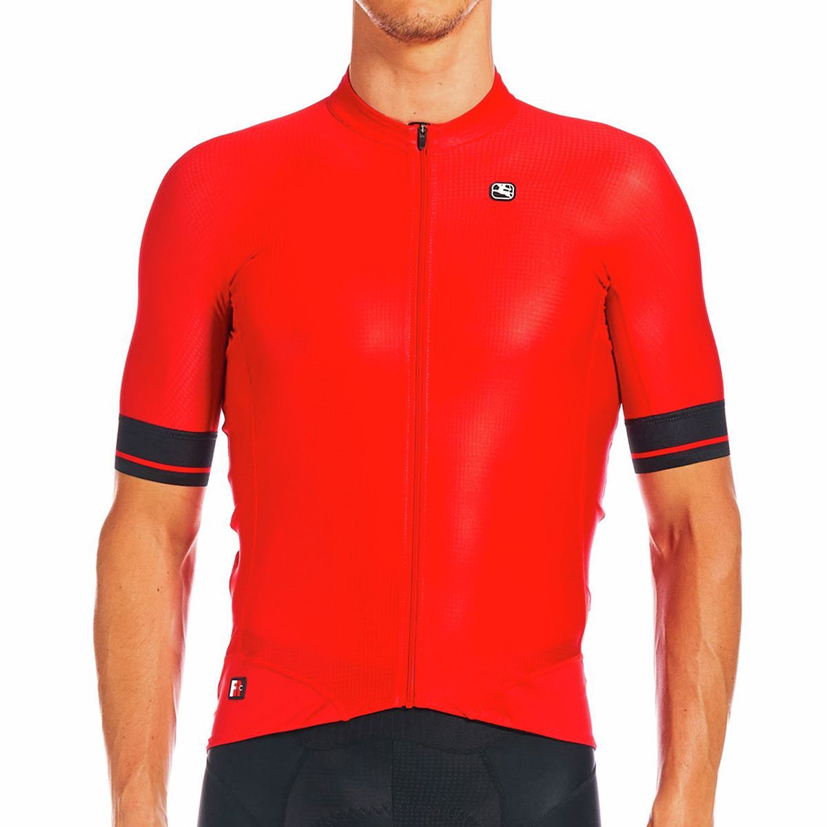 Giordana FR-C Pro Short-Sleeve Jersey - Men's Cherry Red/Black, XL