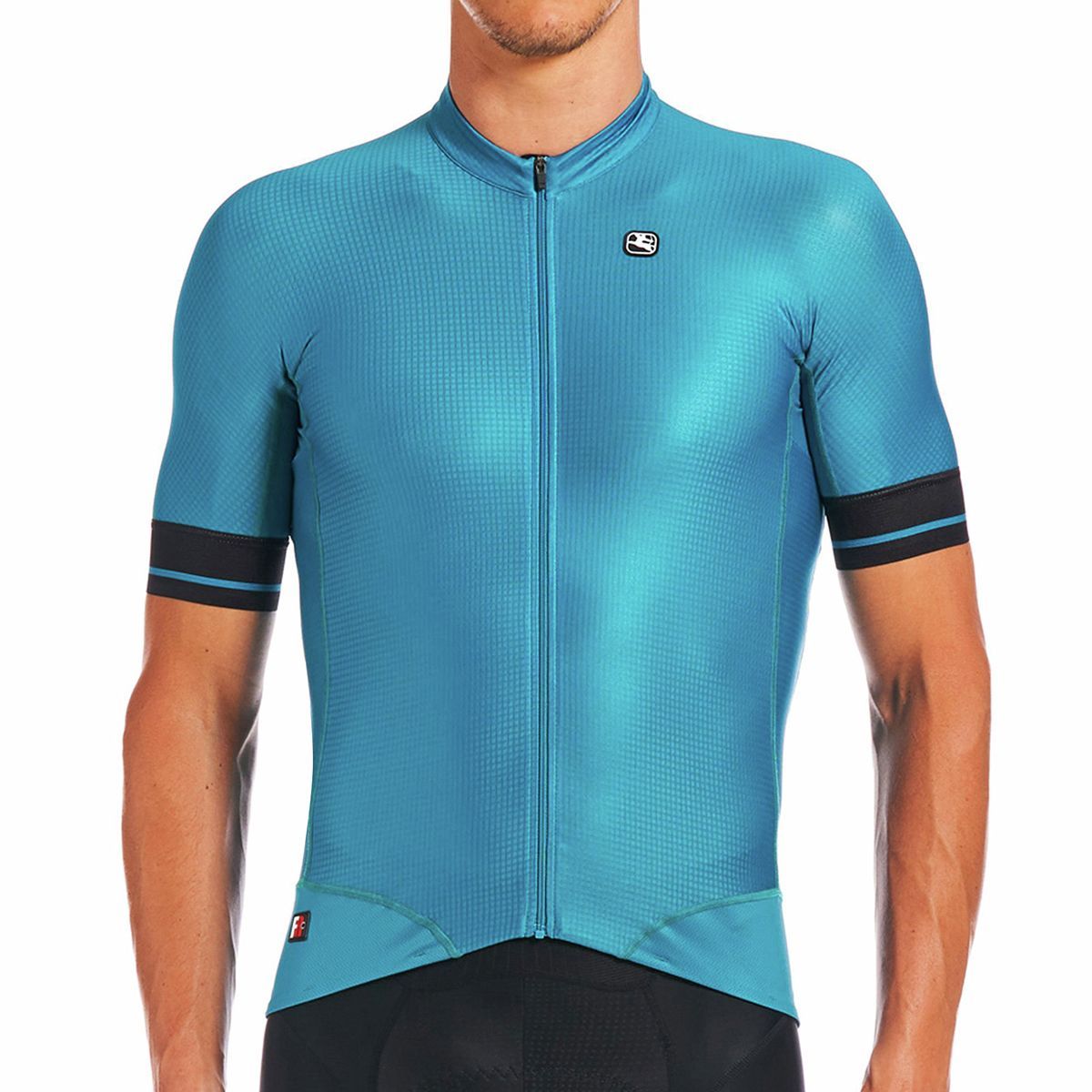 Giordana FR-C Pro Short-Sleeve Jersey - Men's Deep Ocean/Black, L