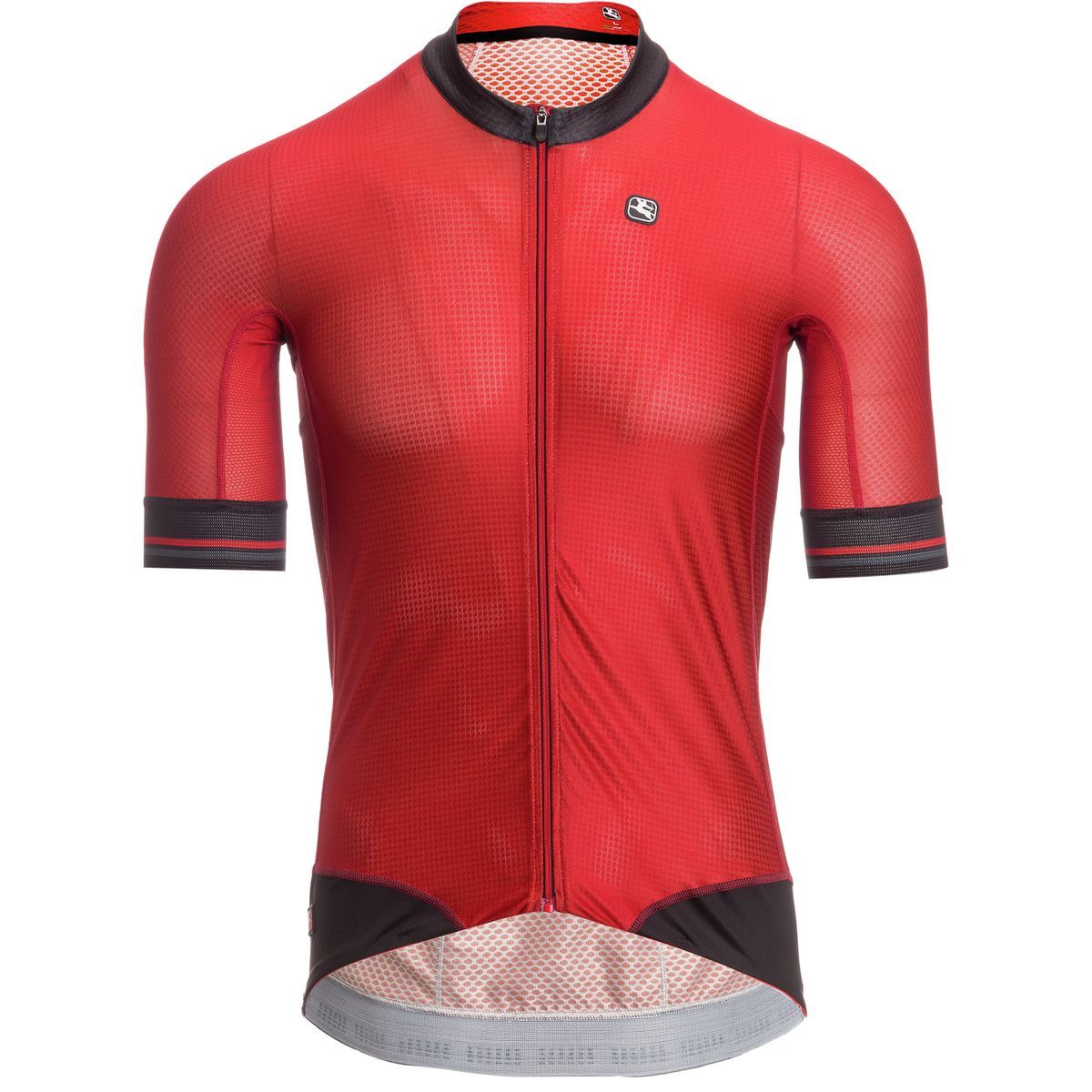 Giordana FR-C Pro Short-Sleeve Jersey - Men's Lava Red/Black, XXL