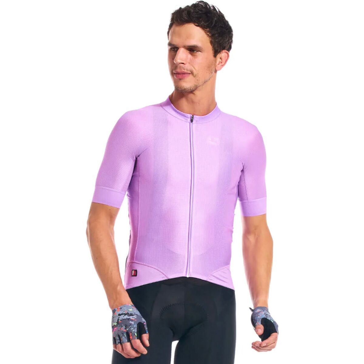 Image of Giordana FR-C Pro Short-Sleeve Jersey - Men's Neon Lilac, XL