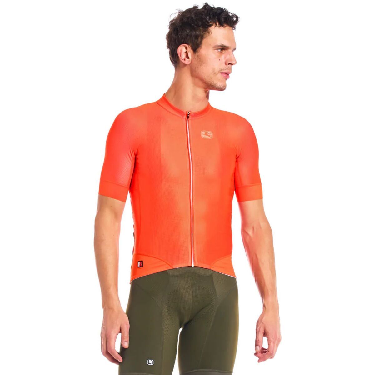 Giordana FR-C Pro Short-Sleeve Jersey - Men's Neon Orange, S