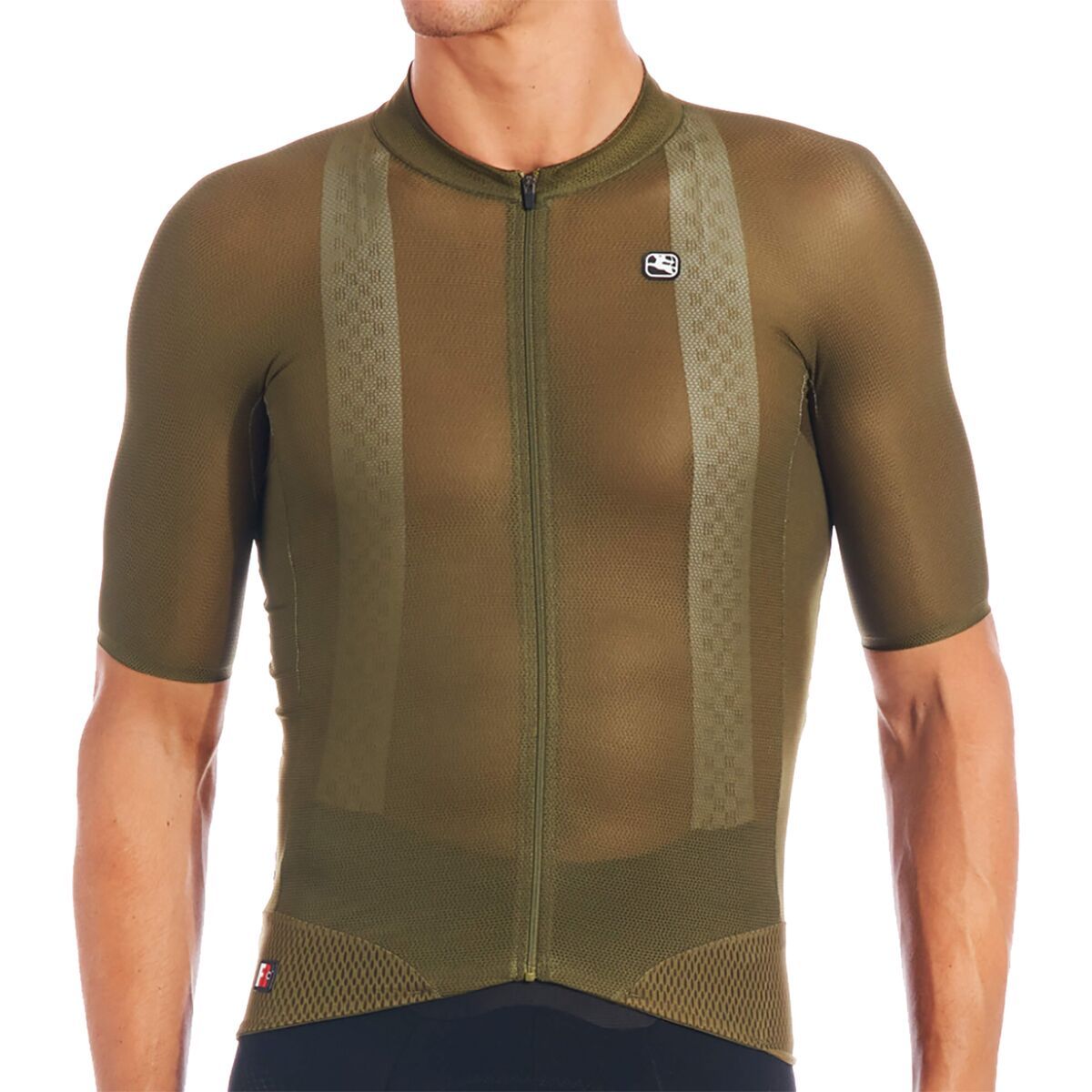 Giordana FR-C Short-Sleeve Pro Lyte Jersey - Men's Olive Green, L