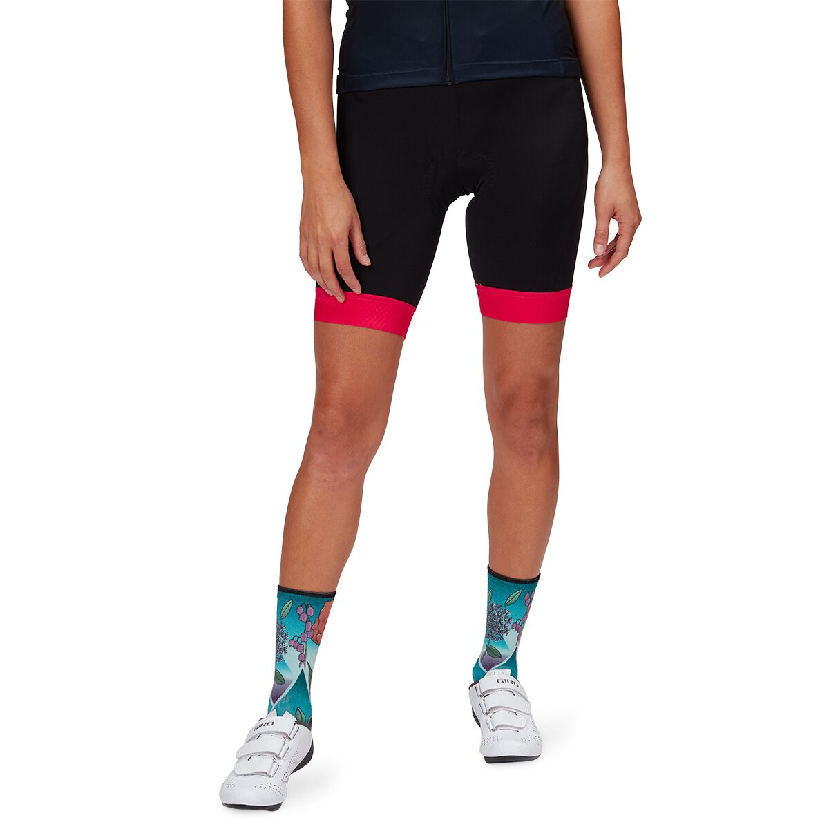Image of Giordana SilverLine Short - Women's Black/Pink, XS