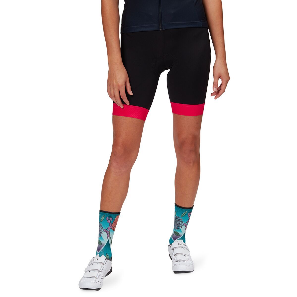 Image of Giordana SilverLine Short - Women's Black/Pink, XS