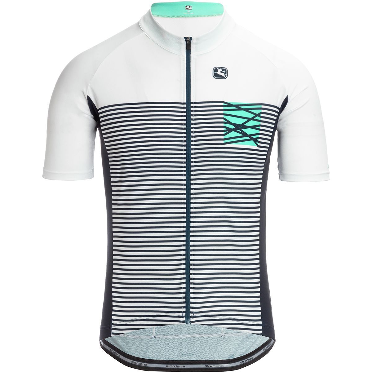 Giordana Moda Vero Pro Short-Sleeve Jersey - Men's Mare/White, M