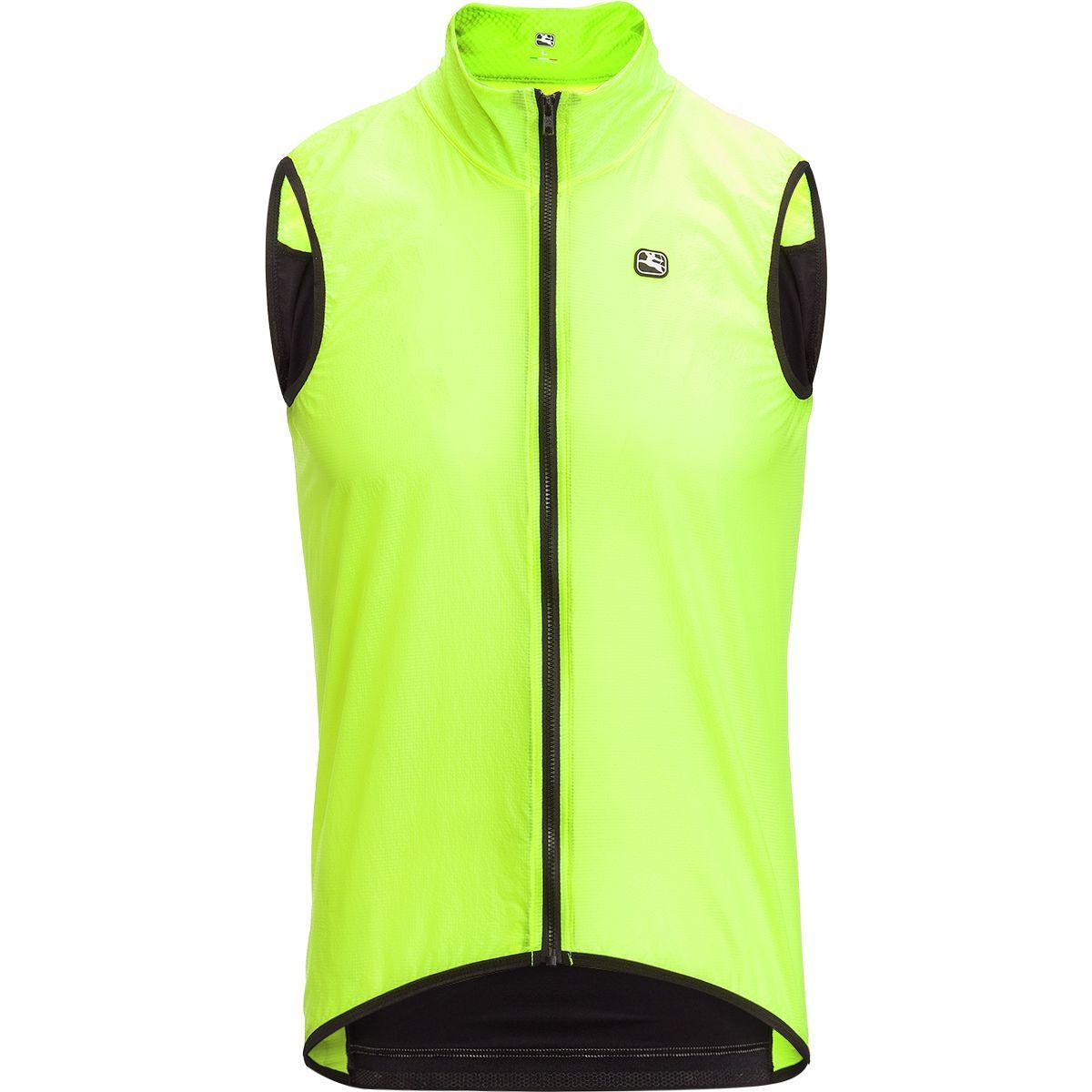 Giordana NX-G Wind Vest - Men's Fluo Yellow/Black, M