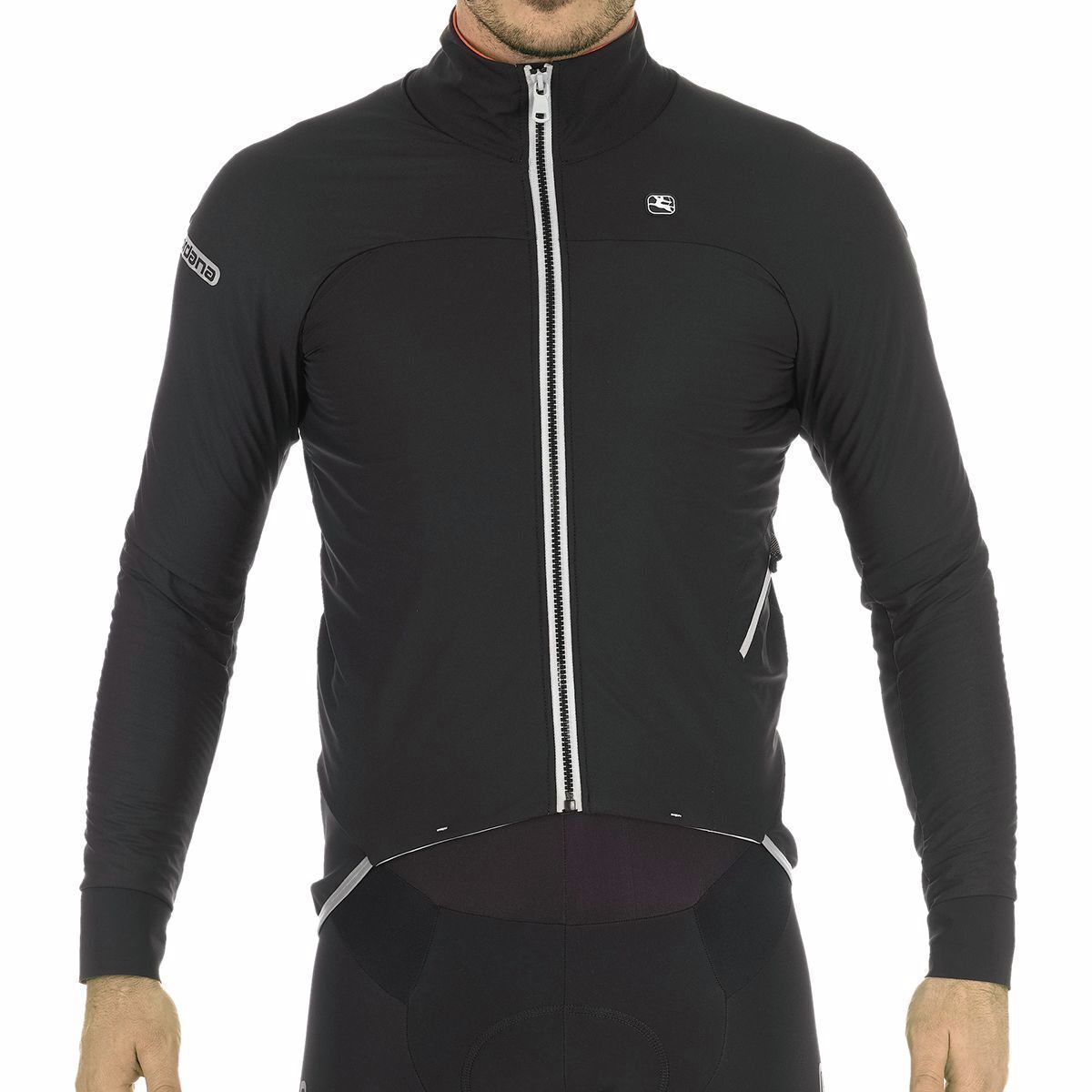 Giordana AV Extreme Jacket - Men's Black/Silver, XL