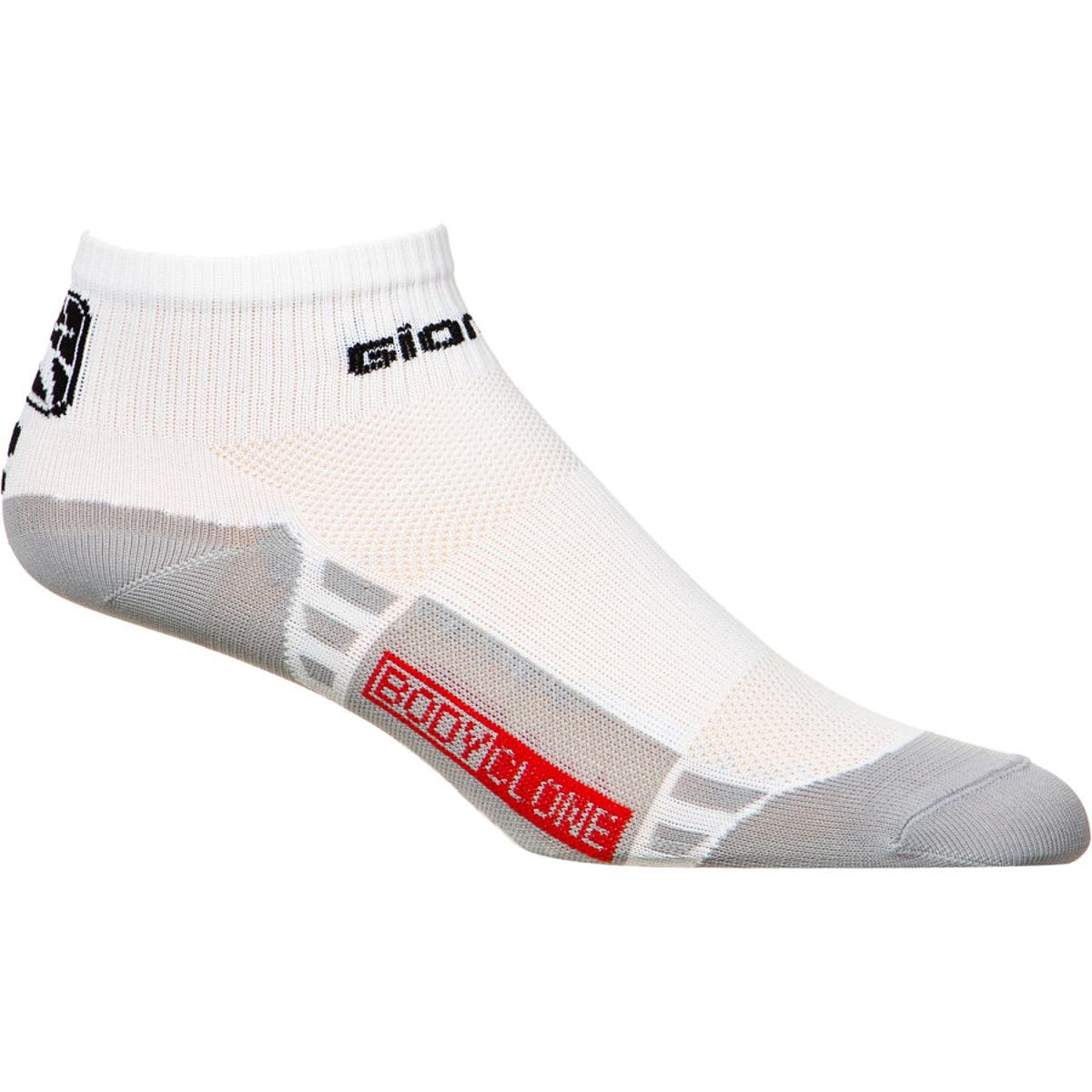 Image of Giordana FR-C Low Sock White/Black, M