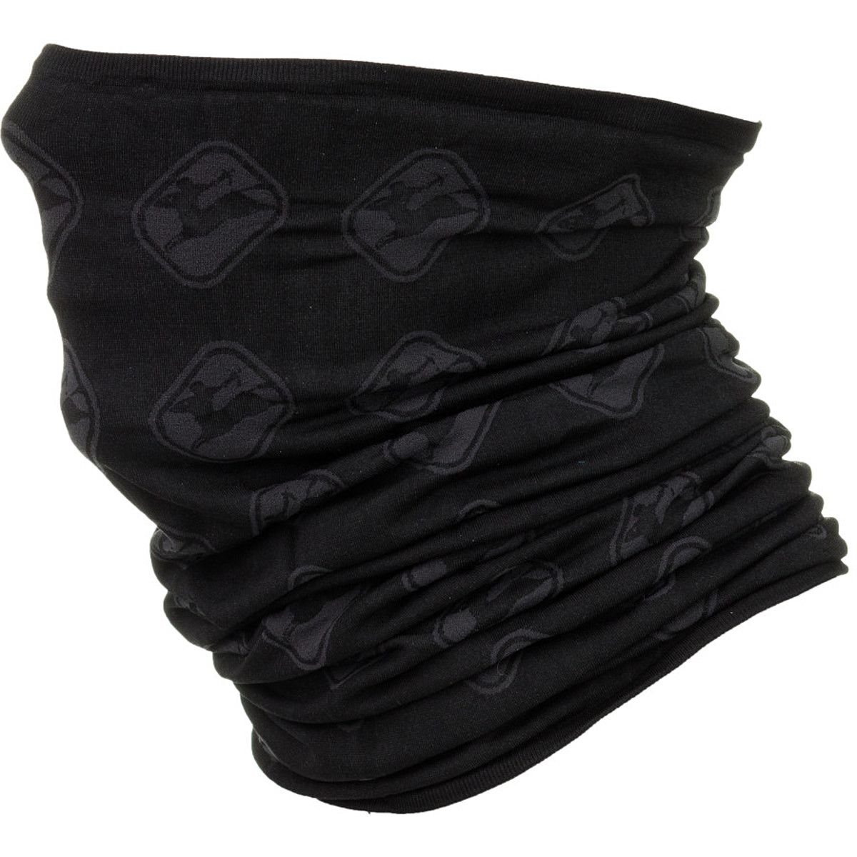 Image of Giordana PolyPro Knitted Neck Gaiter Grey/Black, One Size