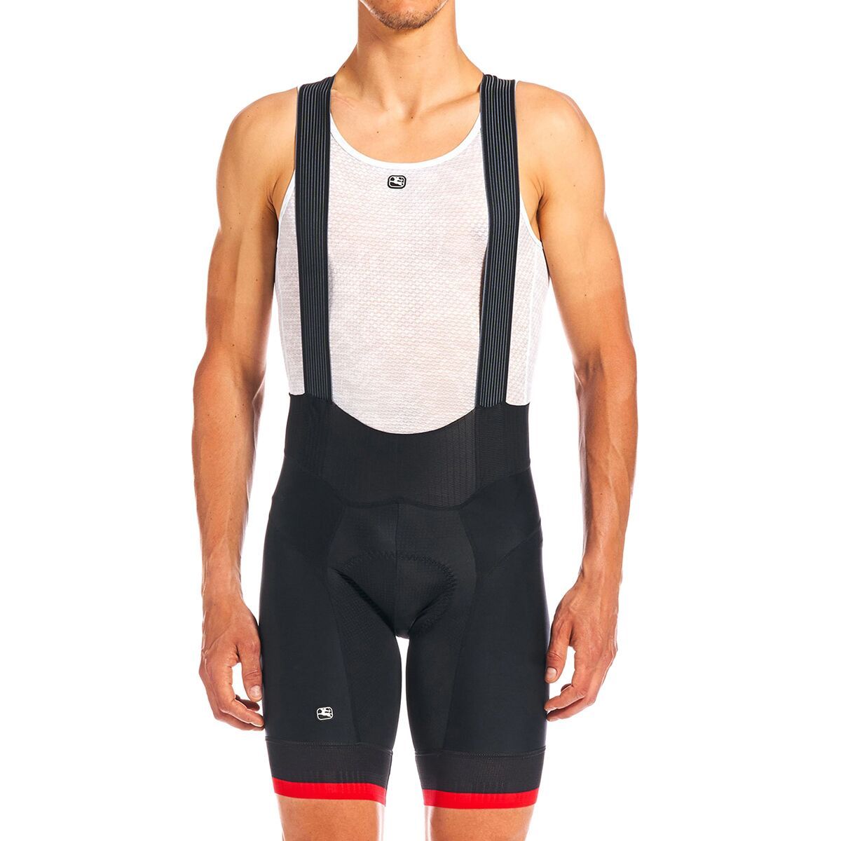 Giordana FR-C Pro Bib Short - Men's Black/Red, 4XL