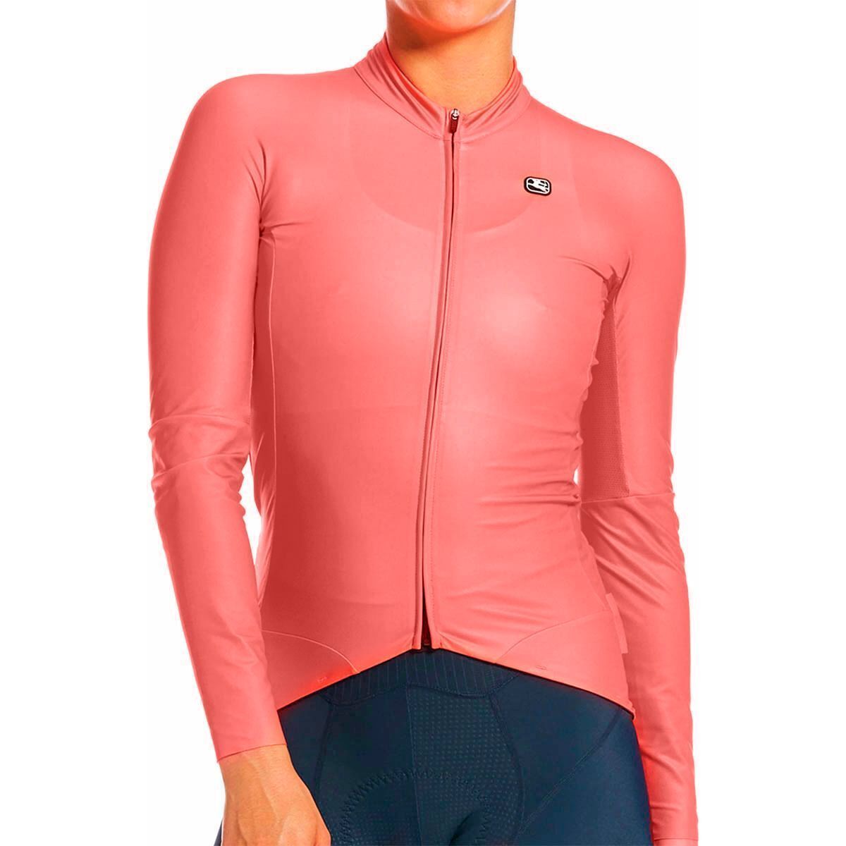 Image of Giordana FR-C Pro Lightweight UPF 50+ Long-Sleeve Jersey - Women's Living Coral, 3XL