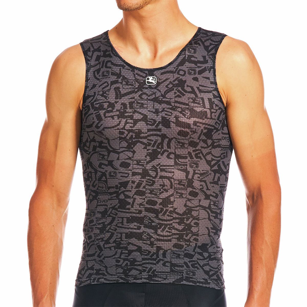 Giordana FR-C Pro Tank Base Layer - Men's Black/Grey, XS/S