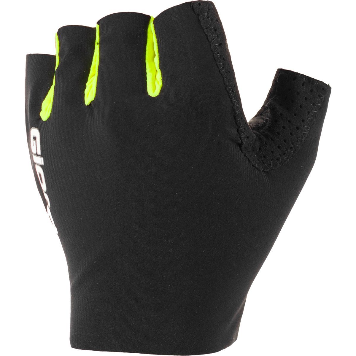 Image of Giordana FR-C Summer Glove - Men's Black/Fluo Yellow, L