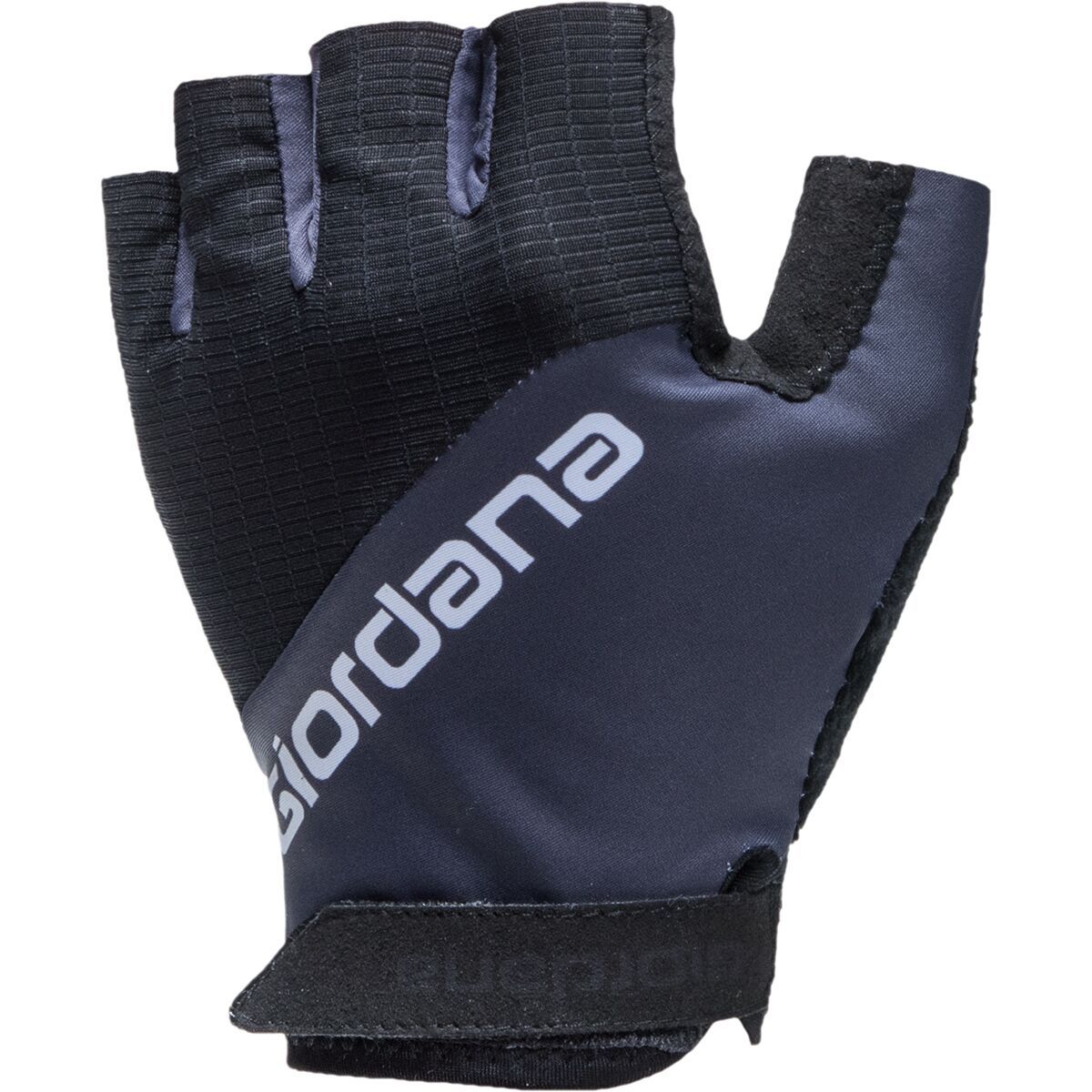 Giordana Versa Gel Summer Glove - Men's Black/Titanium, M
