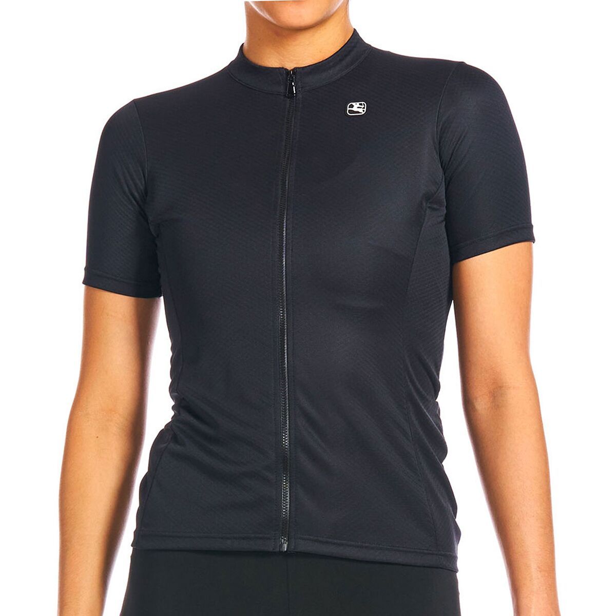 Giordana Fusion Short-Sleeve Jersey - Women's Black, L