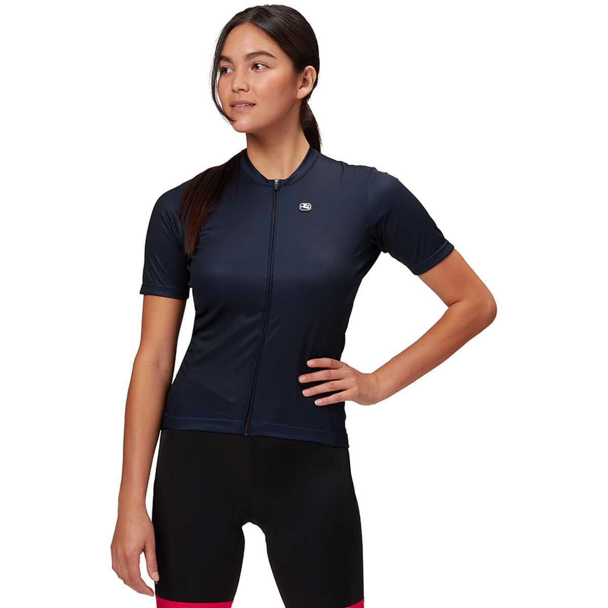 Image of Giordana Fusion Short-Sleeve Jersey - Women's Midnight Blue, XS