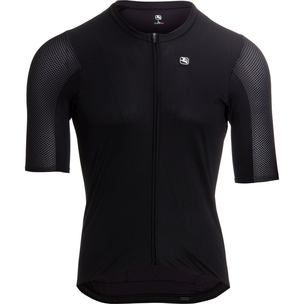 Giordana SilverLine Classic Short-Sleeve Jersey - Men's Black, L