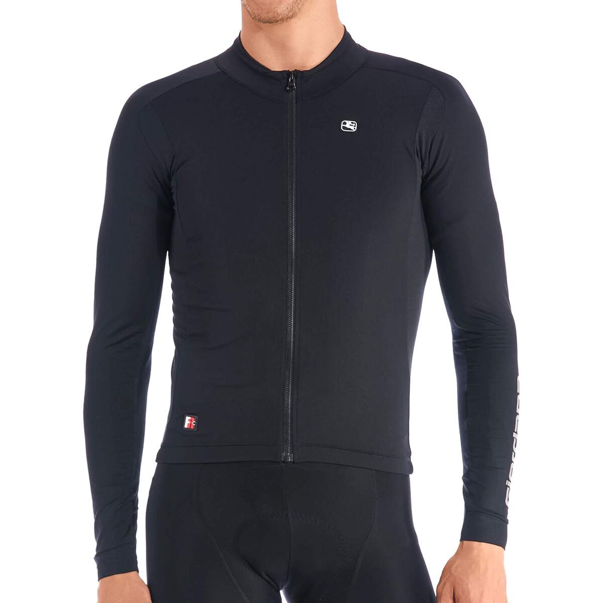 Giordana FR-C Pro Thermal Long-Sleeve Jersey - Men's Black, XS