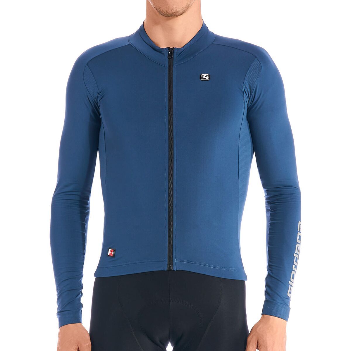 Giordana FR-C Pro Thermal Long-Sleeve Jersey - Men's Blue, XXL