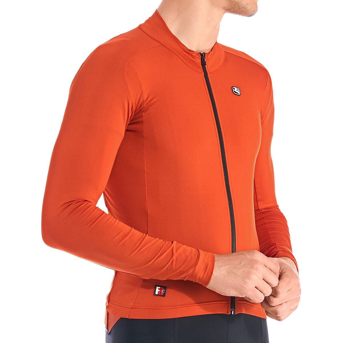 Image of Giordana FR-C Pro Thermal Long-Sleeve Jersey - Men's Orange, S