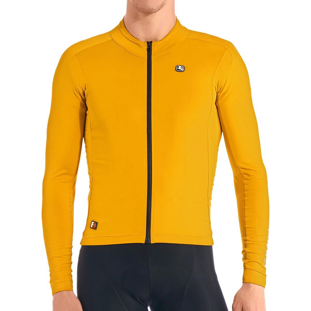 Image of Giordana FR-C Pro Thermal Long-Sleeve Jersey - Men's Yellow, M