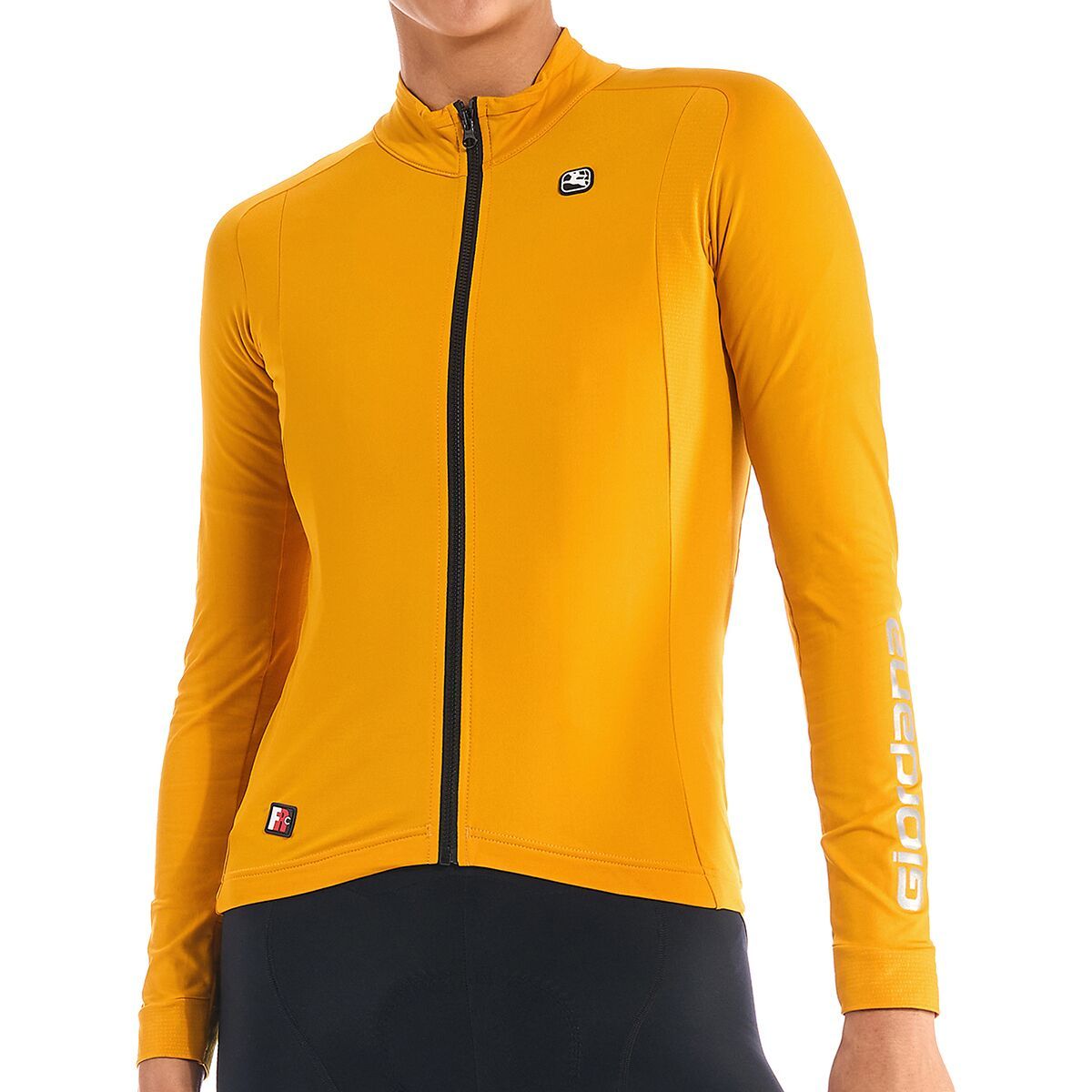 Giordana FR-C Thermal Long-Sleeve Jersey - Women's Yellow, XXL