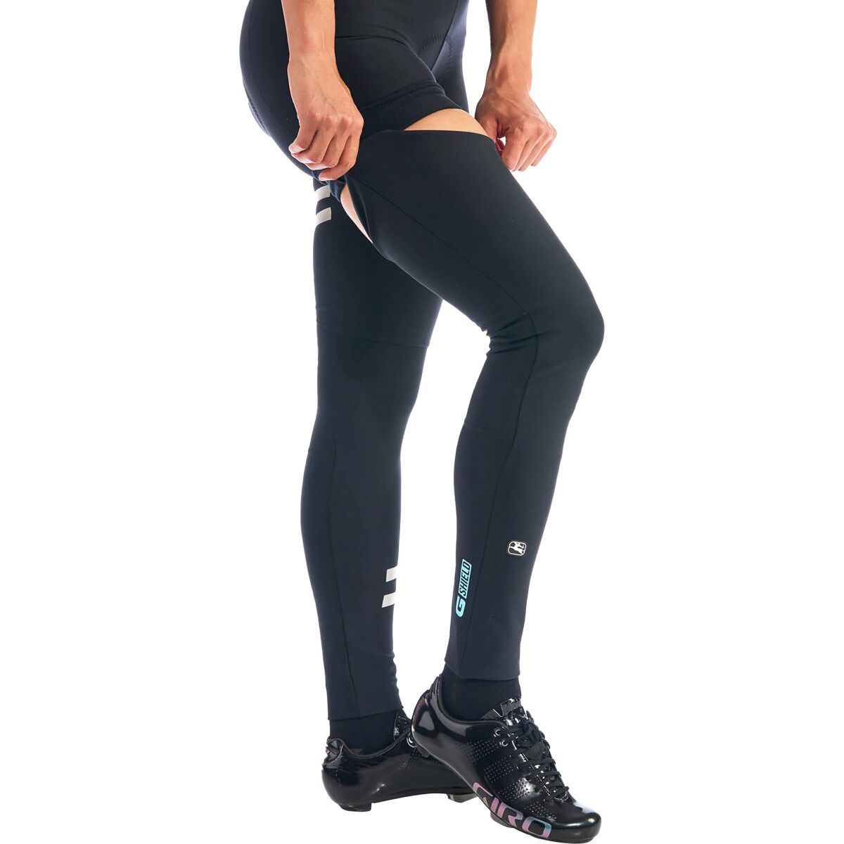 Image of Giordana G-Shield Thermal Leg Warmer Black, L