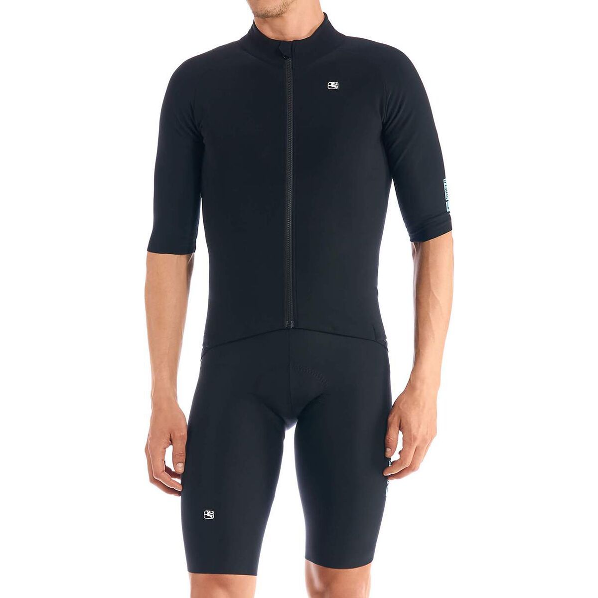 Image of Giordana G-Shield Thermal Short-Sleeve Jersey - Men's Black, XXL