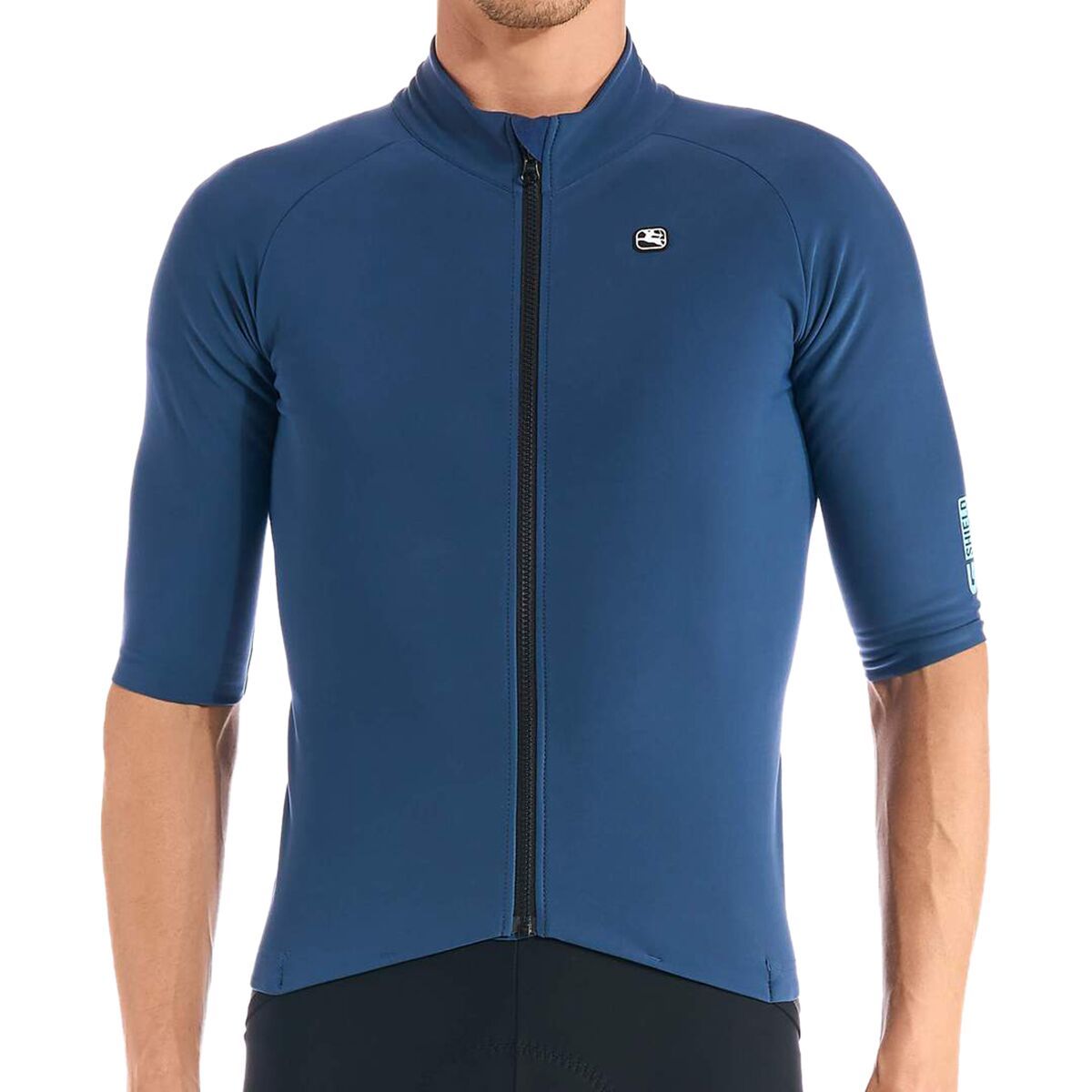 Giordana G-Shield Thermal Short-Sleeve Jersey - Men's Blue, S