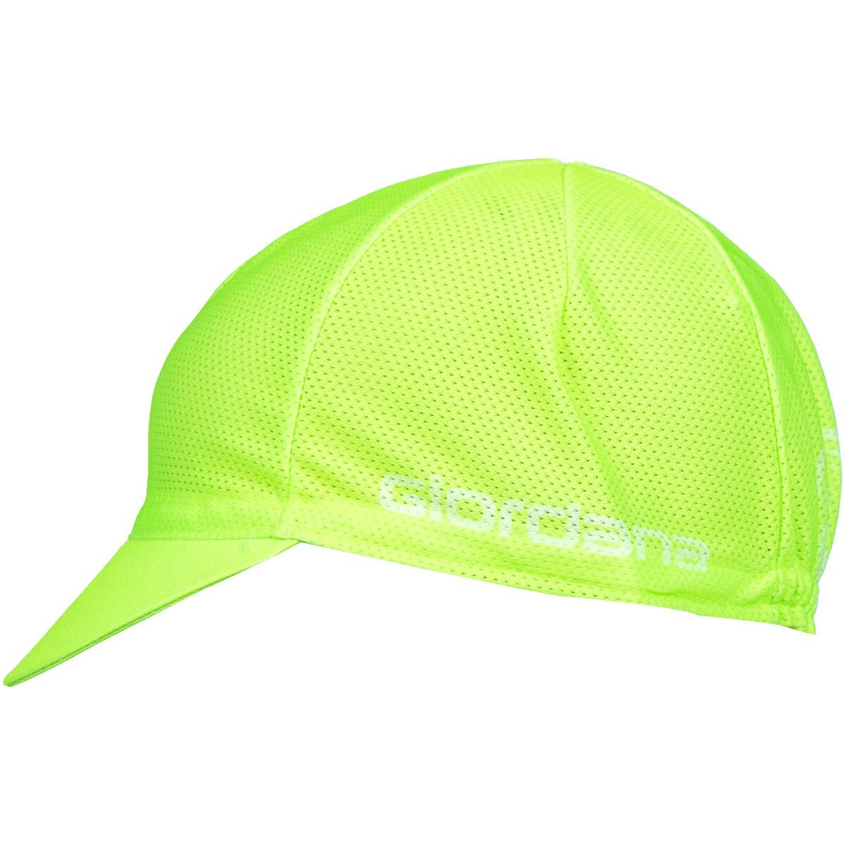 Giordana Mesh Cap Neon Yellow, One Size