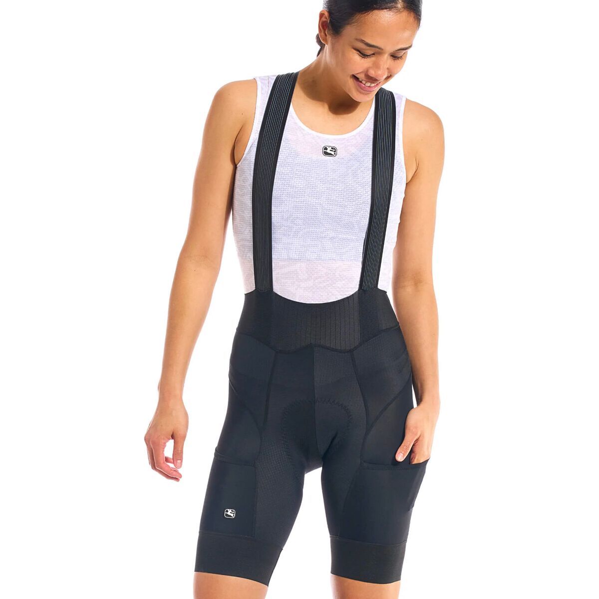 Giordana FR-C Pro Cargo Bib Short - Women's Black, XS