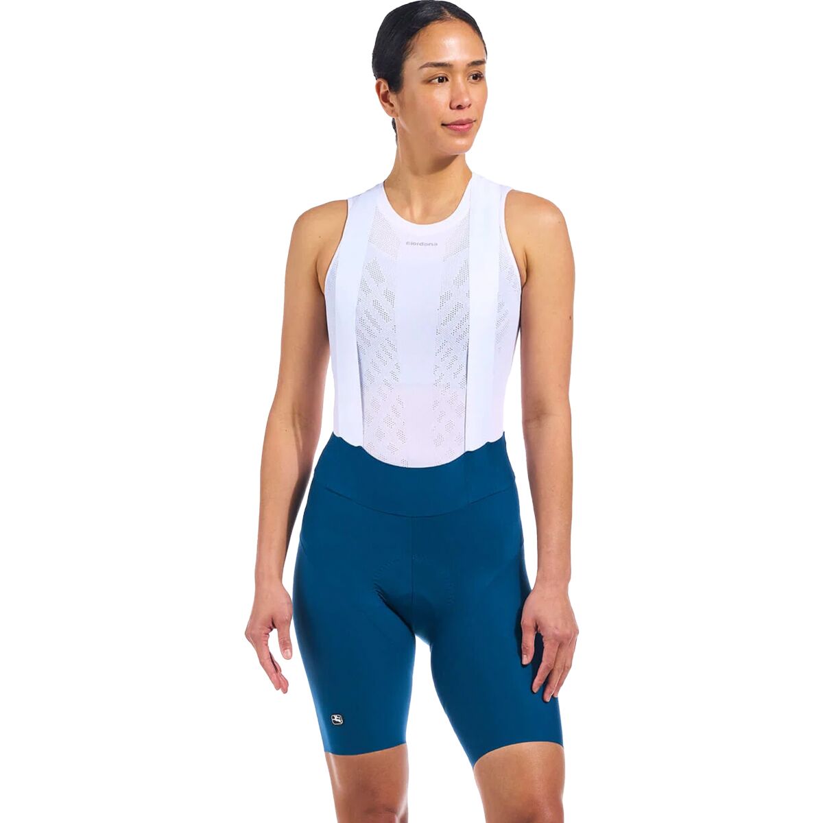 Image of Giordana Vero Forma Bib Short - Women's Petrol, XL