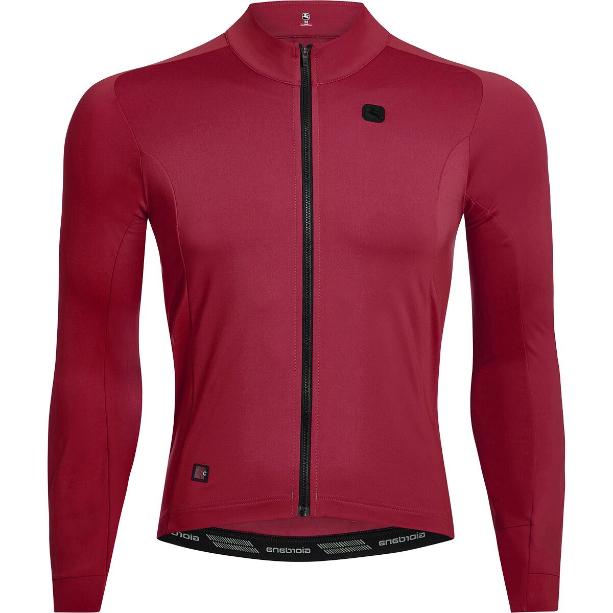 Image of Giordana FR-C Pro Thermal Long-Sleeve Jersey - Men's Vino Rosso, L