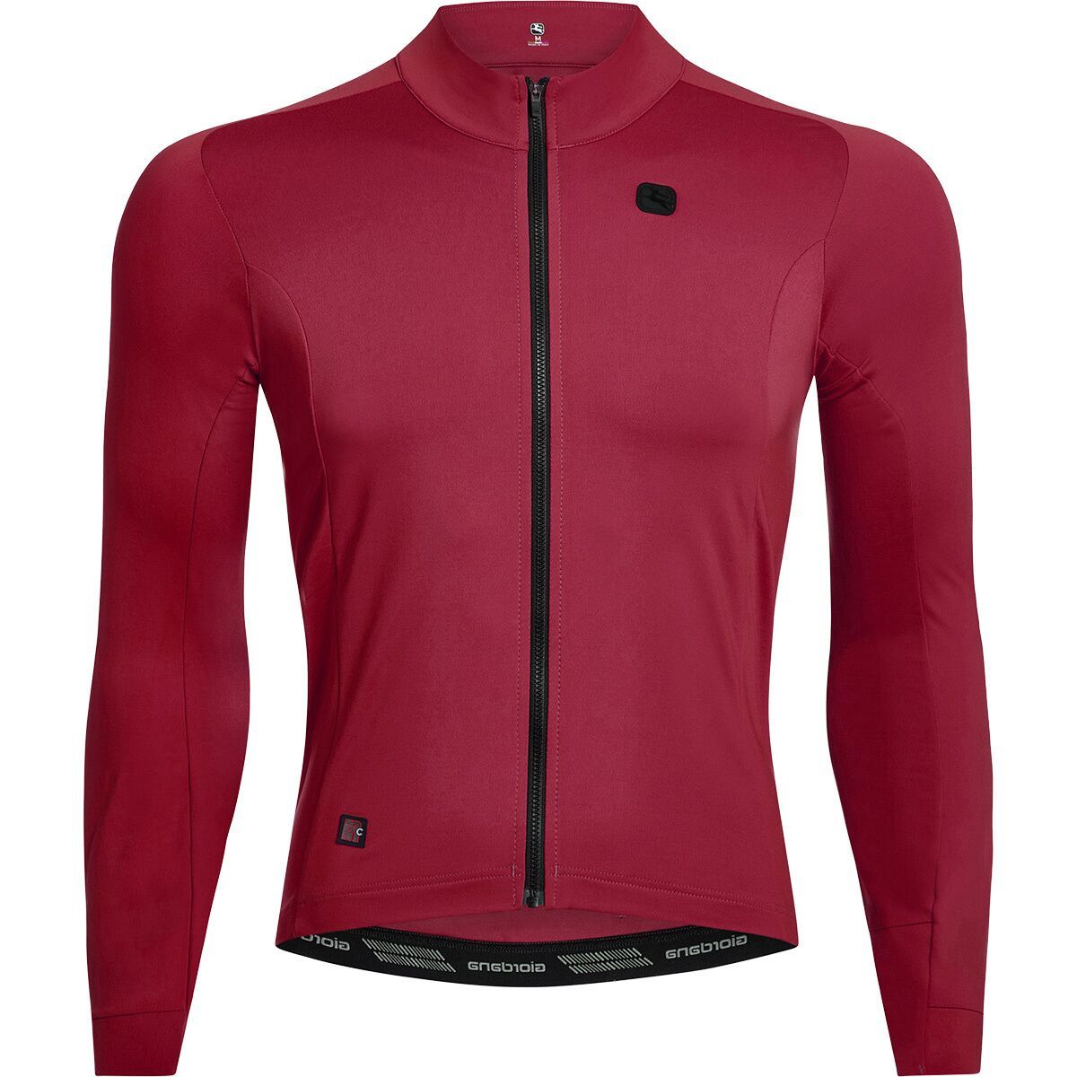 Image of Giordana FR-C Pro Thermal Long-Sleeve Jersey - Men's Vino Rosso, S