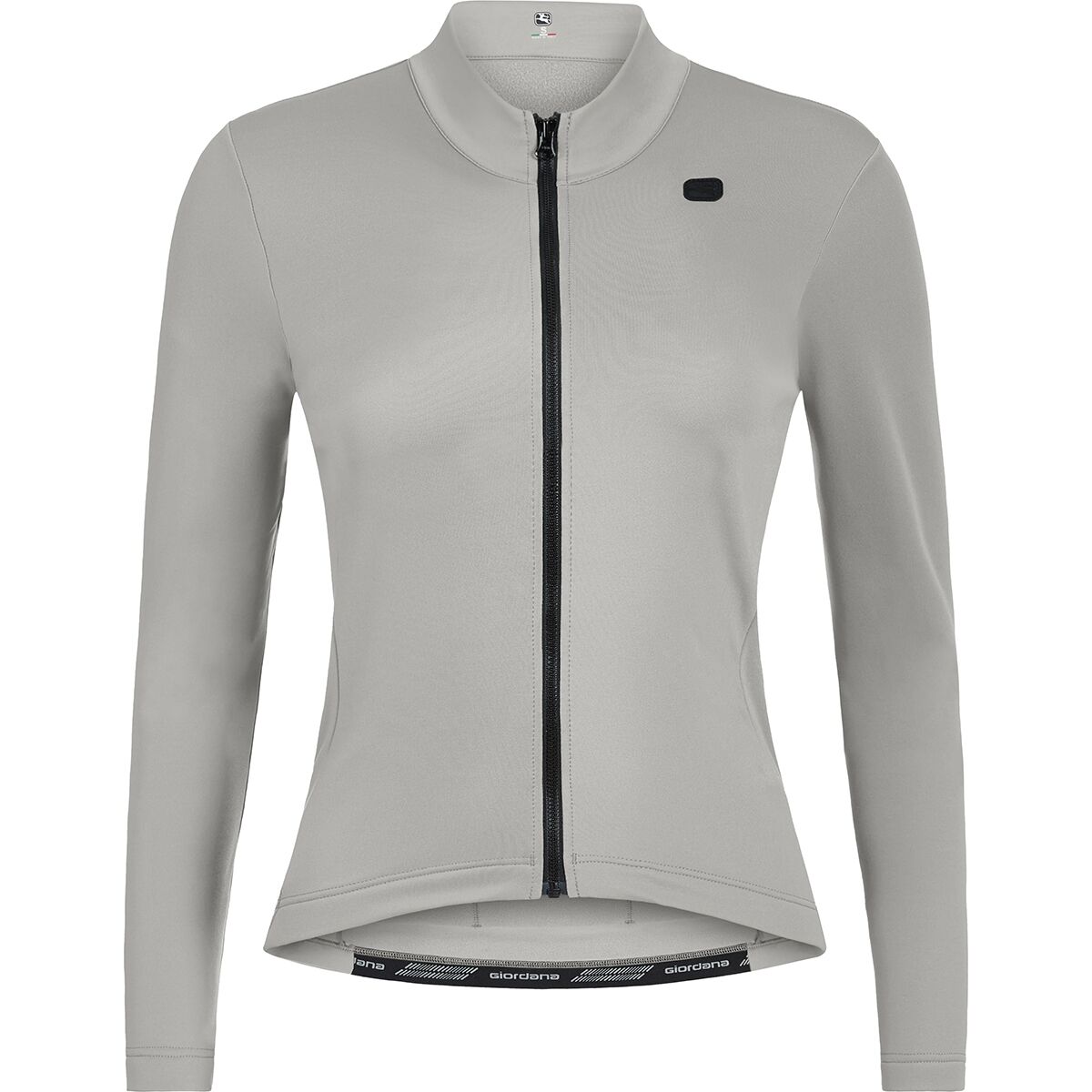 Image of Giordana Silverline Thermal Long-Sleeve Jersey - Women's Lunar Grey, L