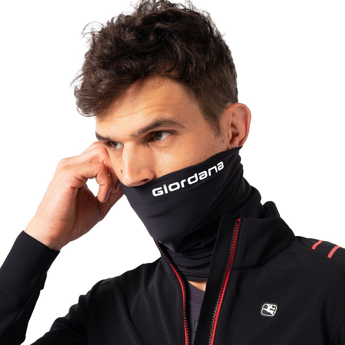 Giordana Thermal Neck Gaiter Black, One Size