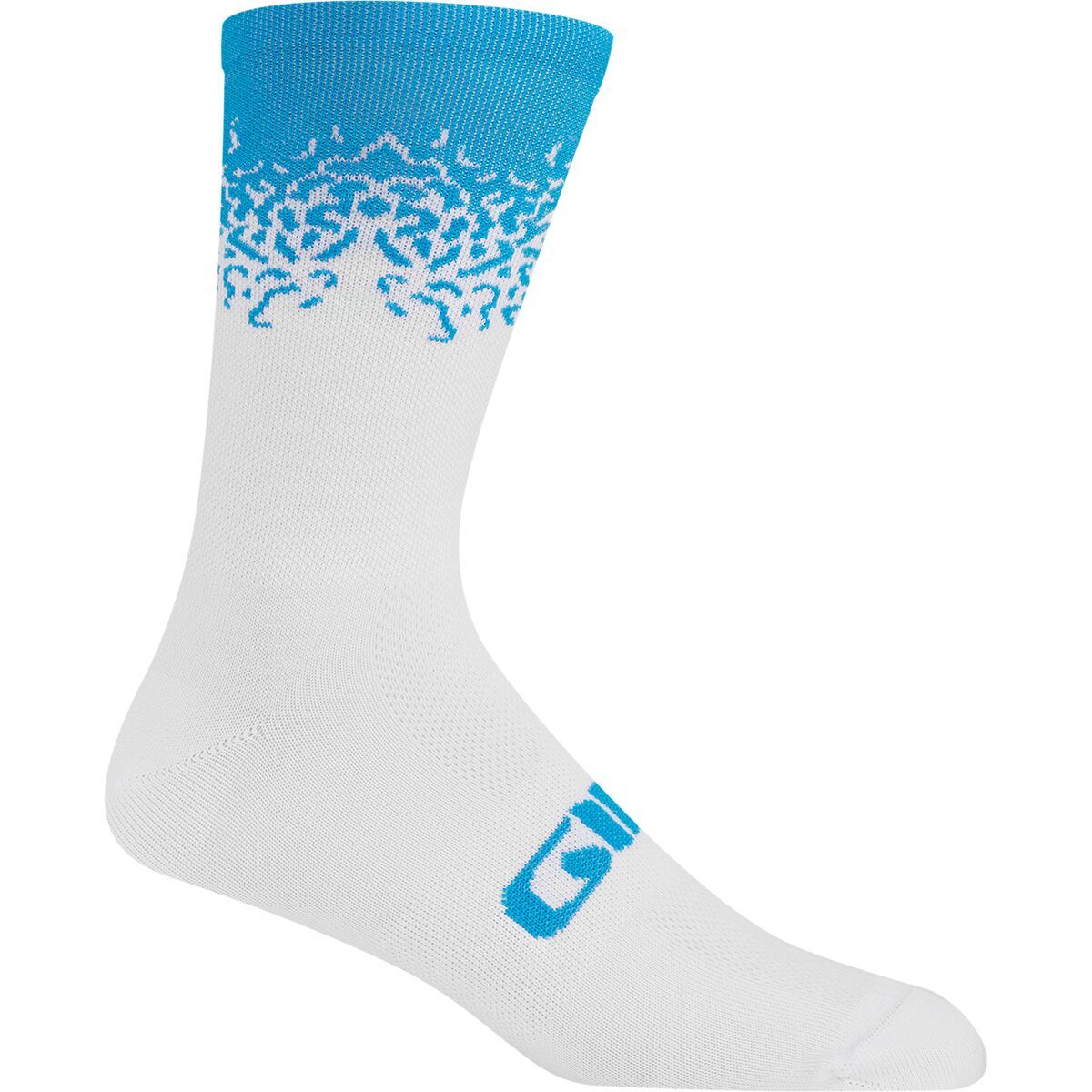 Giro New Road Merino Seasonal Wool Socks Ano Blue White, L
