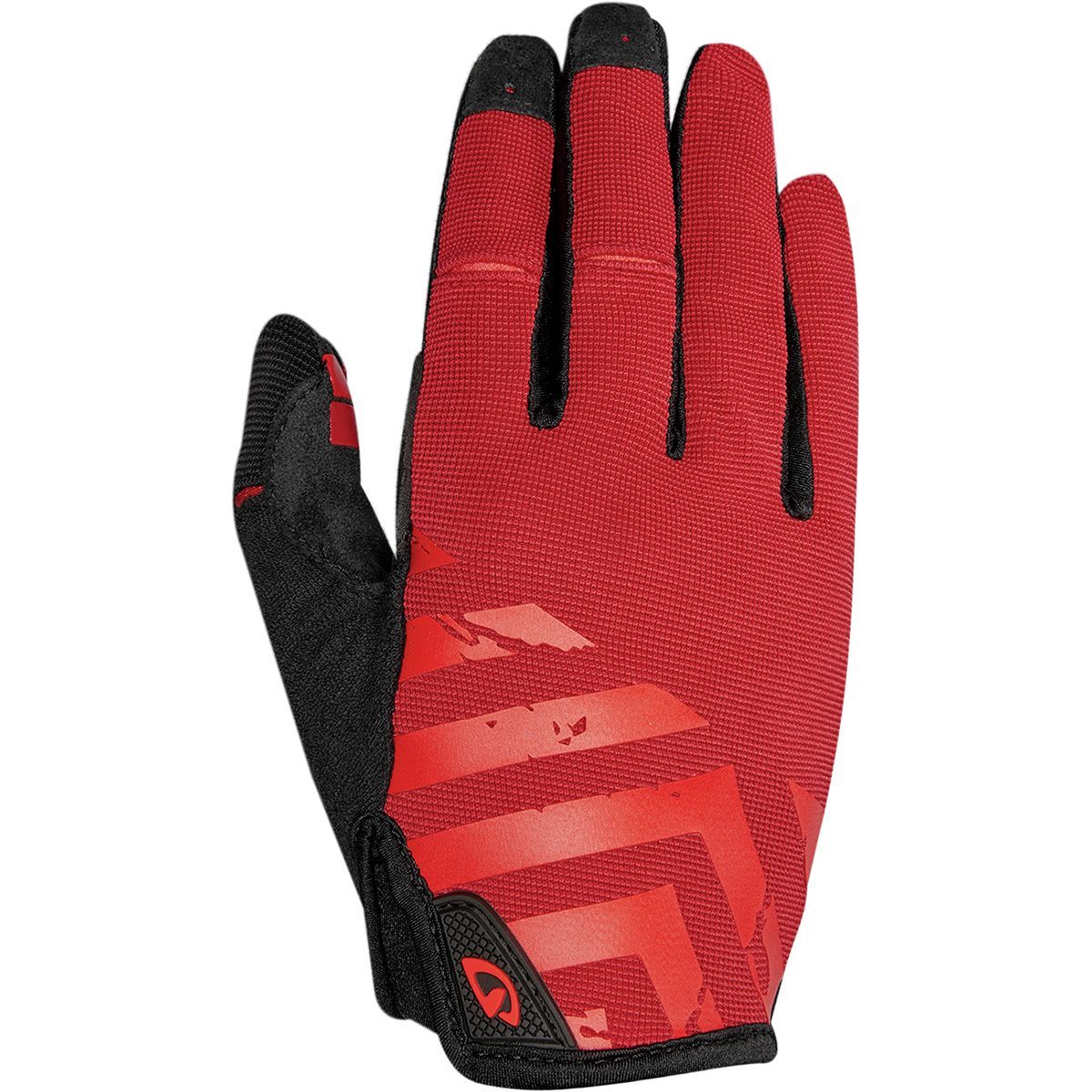Giro DND Glove - Men's Dark Red/Bright Red, L