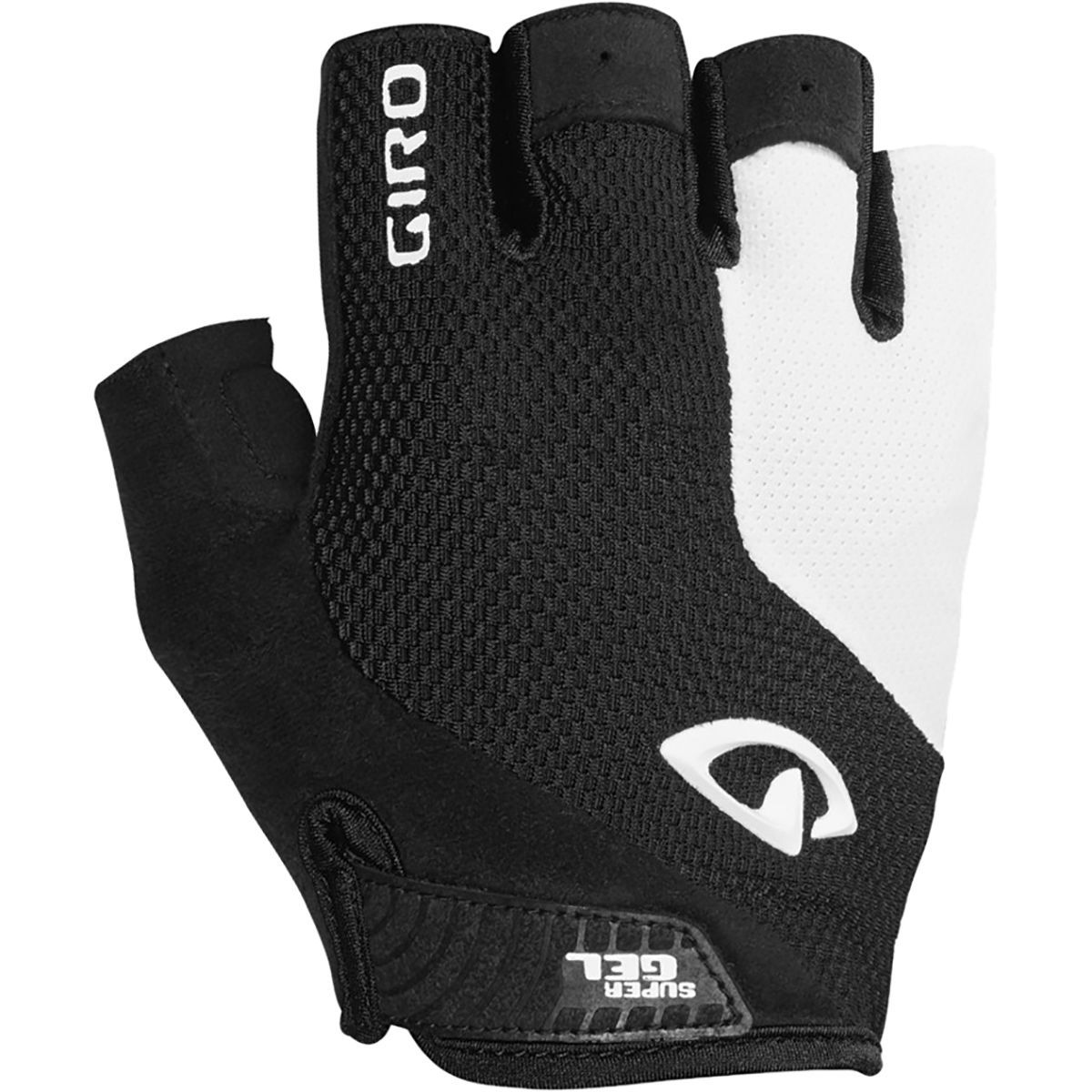 Image of Giro Strade Dure Supergel Glove White/Black, L