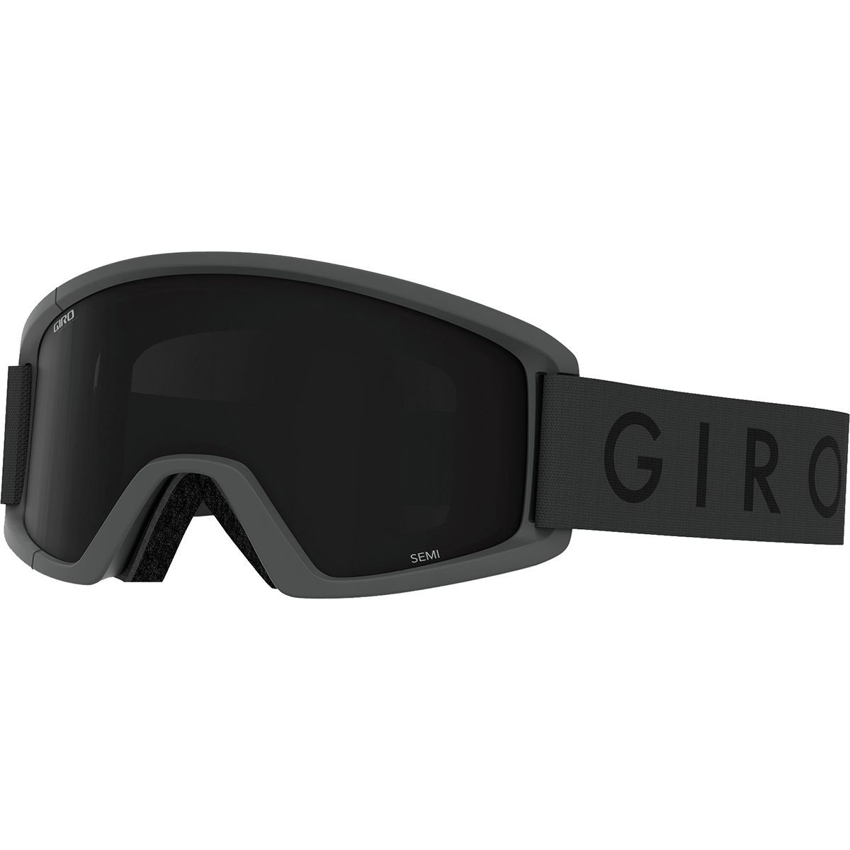 Giro Semi Goggles Grey Core/Ultra Black/Yellow, One Size