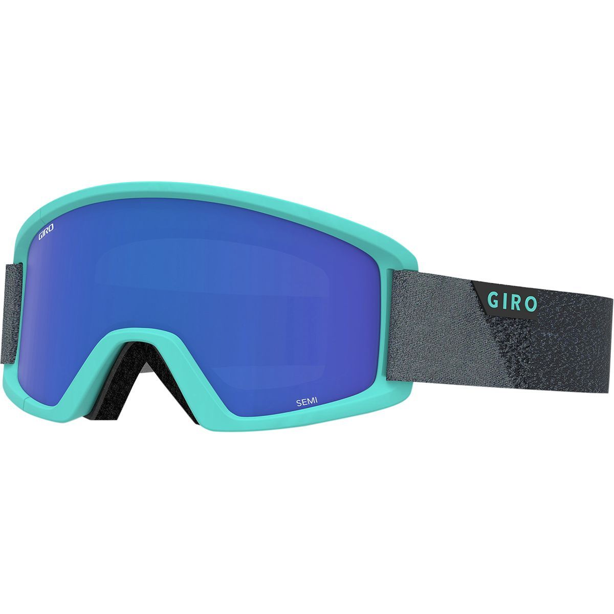 Giro Semi Goggles Grey/Glacier Peak/Grey Cobalt/Yellow, One Size