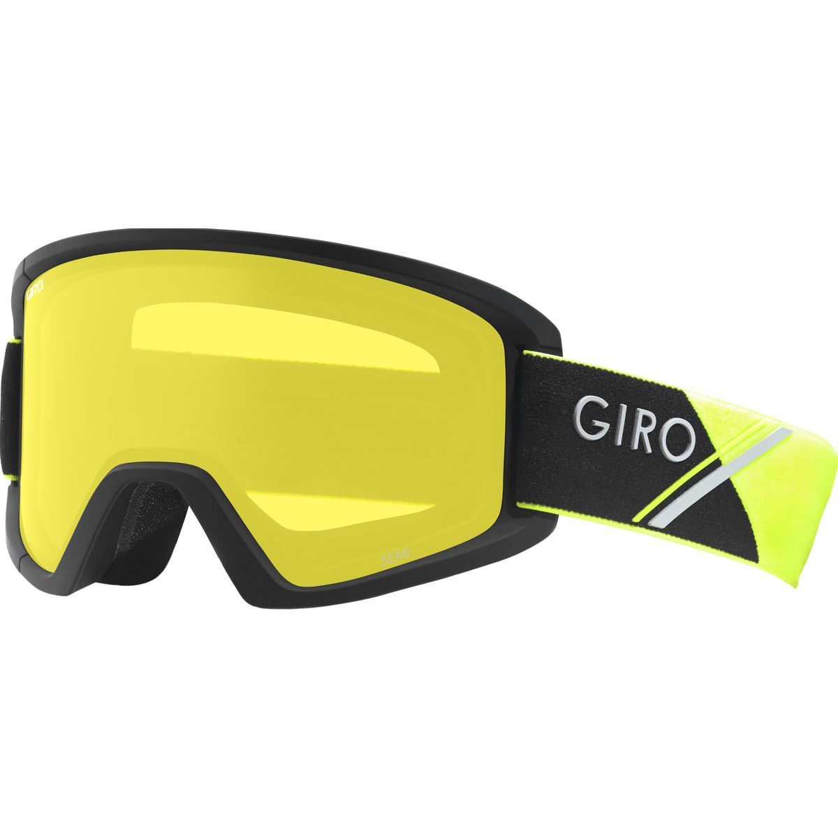 Giro Semi Goggles Hi Yellowlow Sporttech/Ult Black/Yellow, One Size