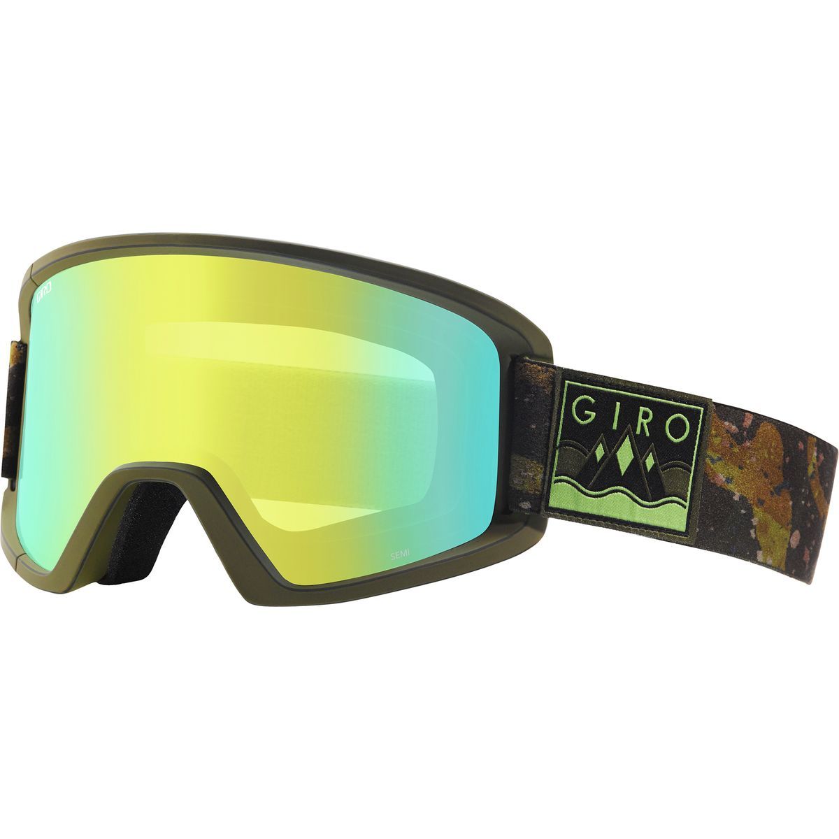 Giro Semi Goggles Mil Spec Olive/Camo Captain, One Size