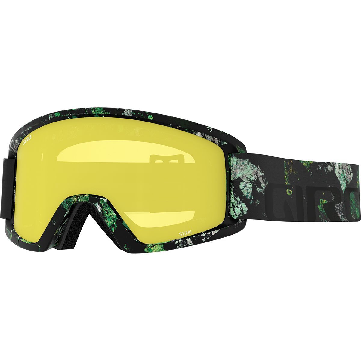 Giro Semi Goggles Moss/Ultra Black/Yellow, One Size