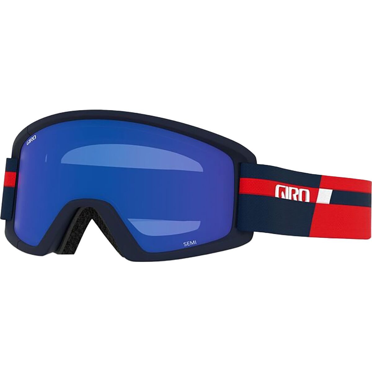 Giro Semi Goggles Red Midnight Podium/Grey Cobalt/Yellow, One Size
