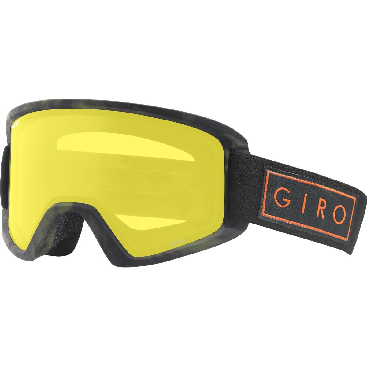 Giro Semi Goggles Riptide/Ult Black/Yellow, One Size