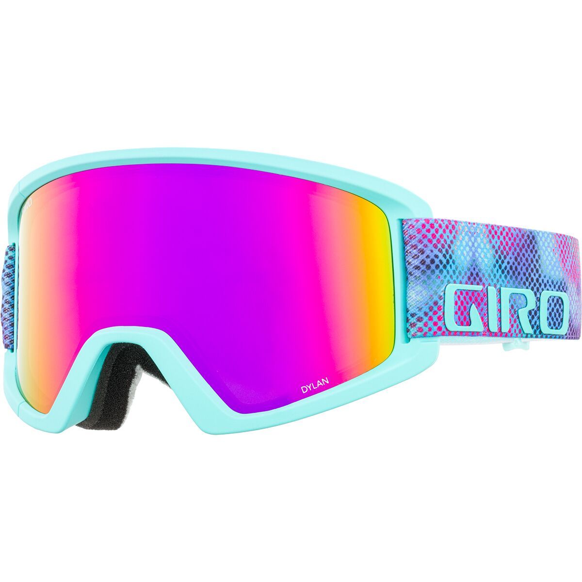 Giro Dylan Goggles - Women's Amber Pink/Yellow Lenses, One Size