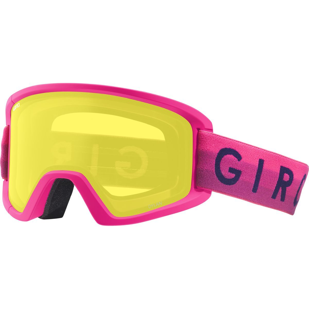 Giro Dylan Goggles - Women's Bright Pink Horizon/Amber Pk/Yellow, One Size