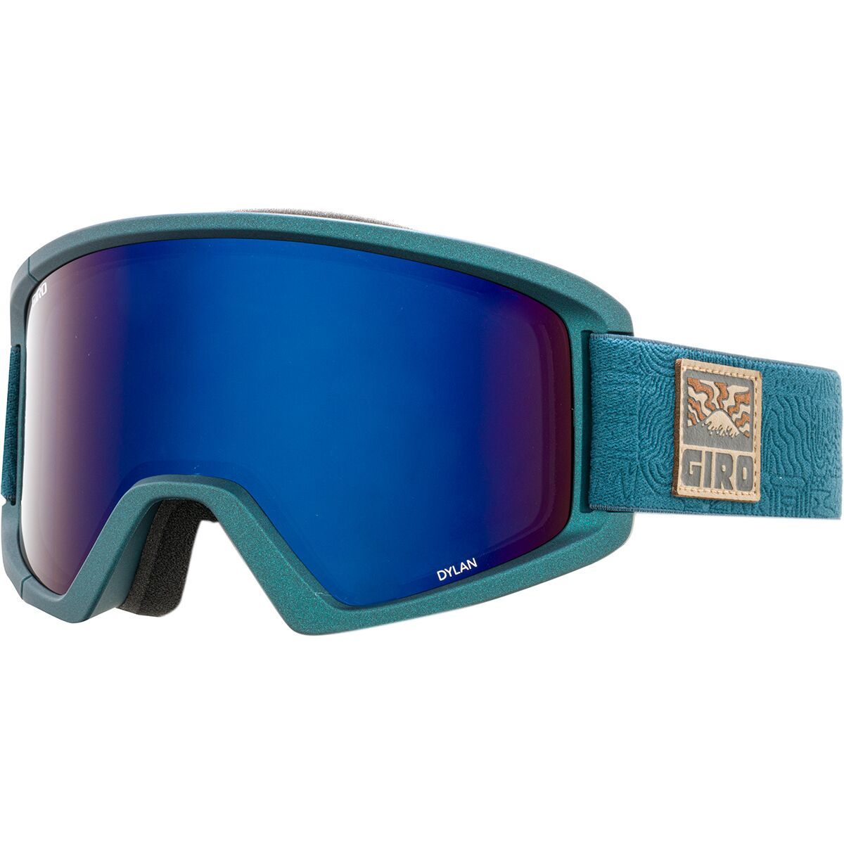 Giro Dylan Goggles - Women's Grey Cobalt/Yellow Lenses, One Size