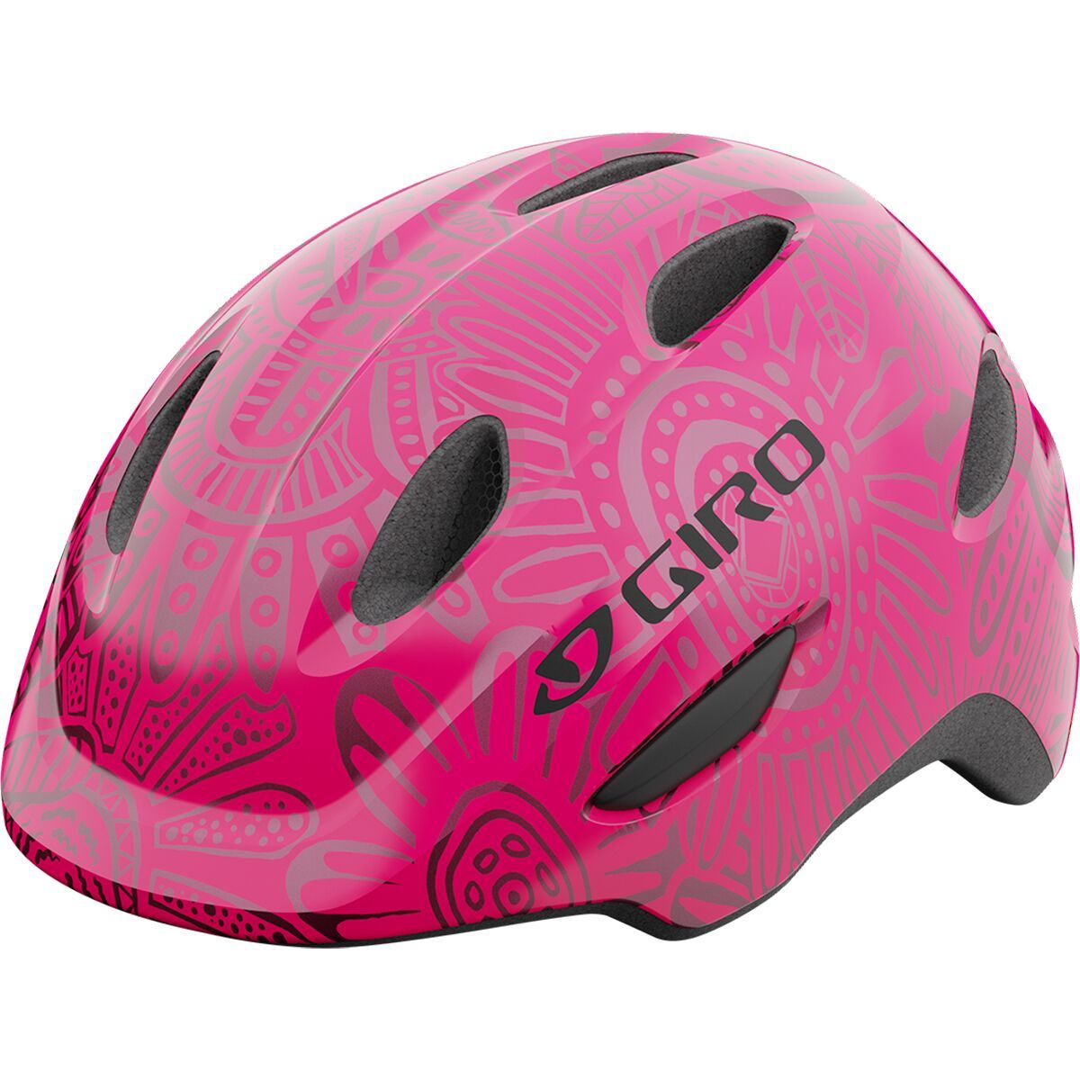 Giro Scamp Helmet - Kids' Bright Pink/Pearl, XS